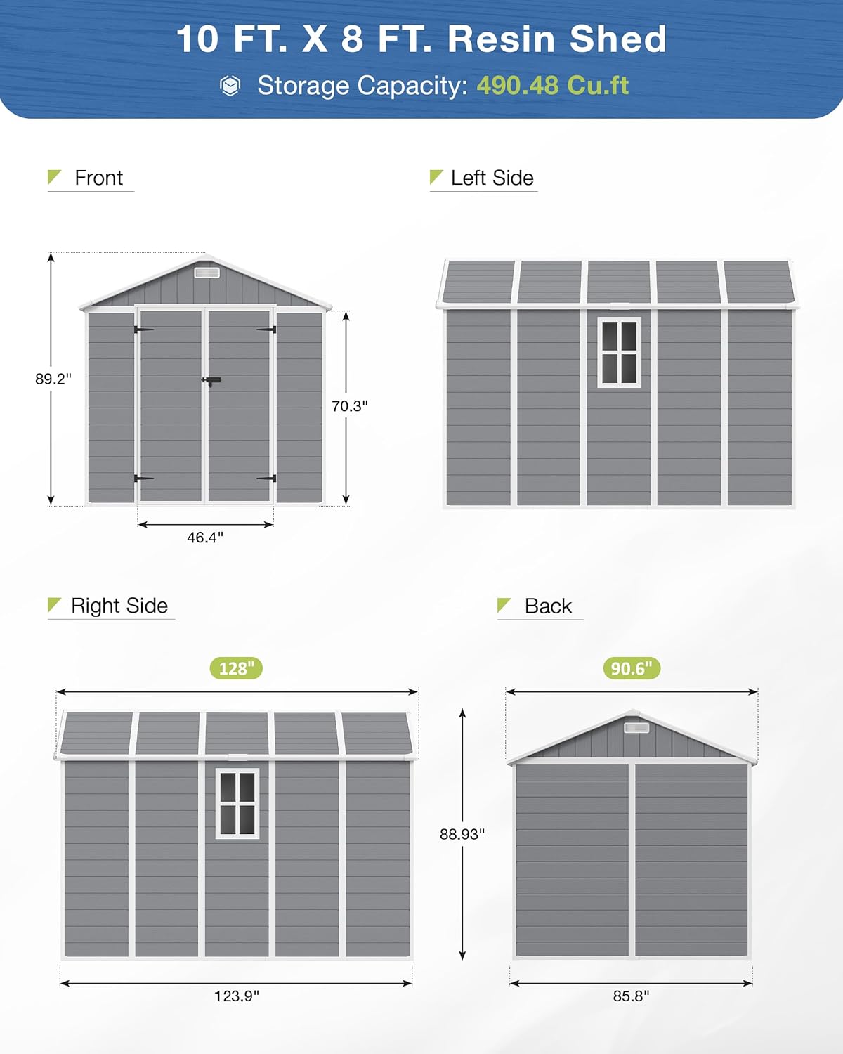 Reviews - Amopatio 8x10 Storage Shed Worth It? Our Honest Pros & Cons Amopatio 8x10 storage shed worth it,should I buy the Amopatio shed,Amopatio resin shed pros cons,best 8x10 outdoor storage shed,Amopatio shed vs alternatives,Amopatio 8x10 shed honest opinion unboxing and complete package contents