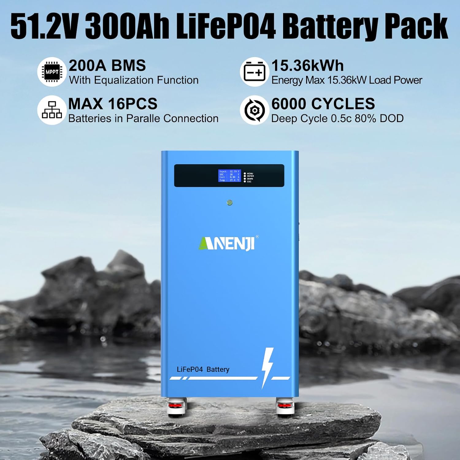 Reviews - Anenji 51.2V 314Ah Battery Worth Buying? Our Complete Hands-On Analysis Anenji 51.2V 314Ah battery worth buying,should I buy Anenji 51.2V 314Ah,Anenji battery vs alternatives,Anenji 51.2V 314Ah pros cons,best 48V lifepo4 battery,Anenji battery honest opinion unboxing and complete package contents