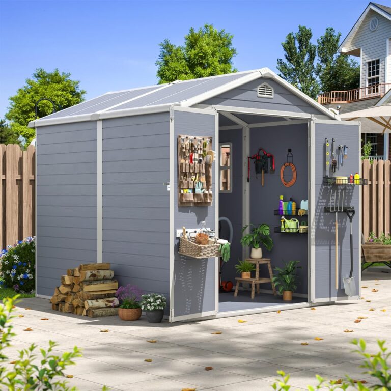 Reviews - Aoxun 6x8 Shed Worth Buying? Honest Pros & Cons Analysis Image 1 of Aoxun 6x8 shed worth buying