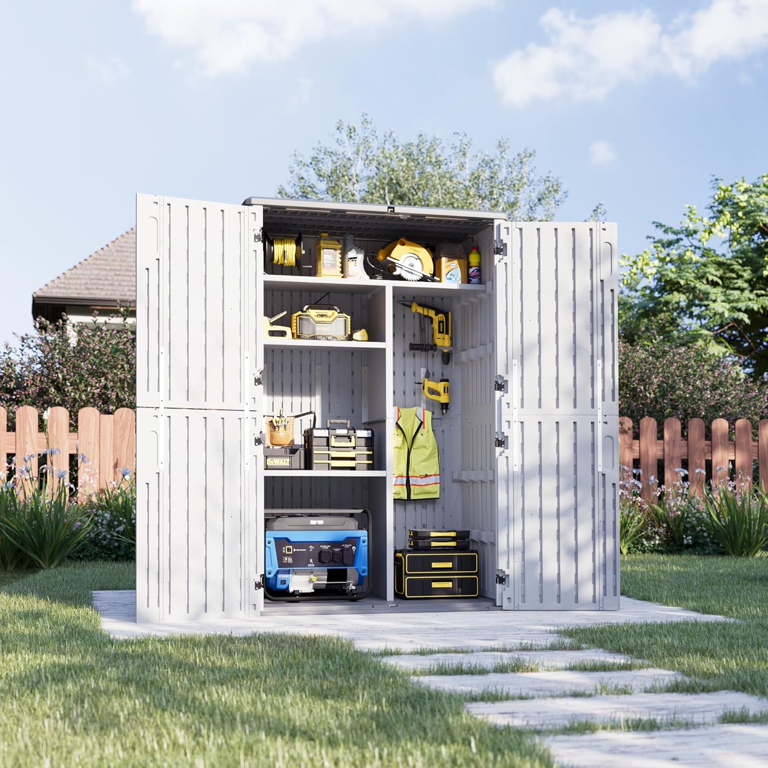 Aoxun outdoor storage shed worth it,should I buy Aoxun storage shed,Aoxun shed pros and cons,best horizontal resin storage shed,Aoxun vs other storage sheds,Aoxun waterproof shed honest unboxing and complete package contents