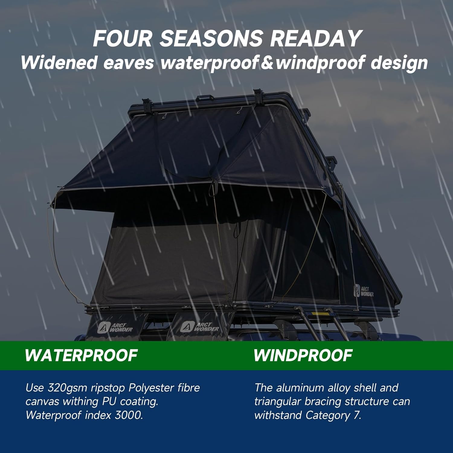 Arctwonder rooftop tent worth buying,Arctwonder hard shell tent pros cons,best hard shell rooftop tent,Arctwonder vs other rooftop tents,should I buy an Arctwonder rooftop tent,Arctwonder rooftop tent winter performance unboxing and complete package contents