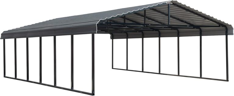 Reviews - Arrow Carports Double Carport Worth It? Honest Pros & Cons Image 1 of Arrow Carports double carport worth it