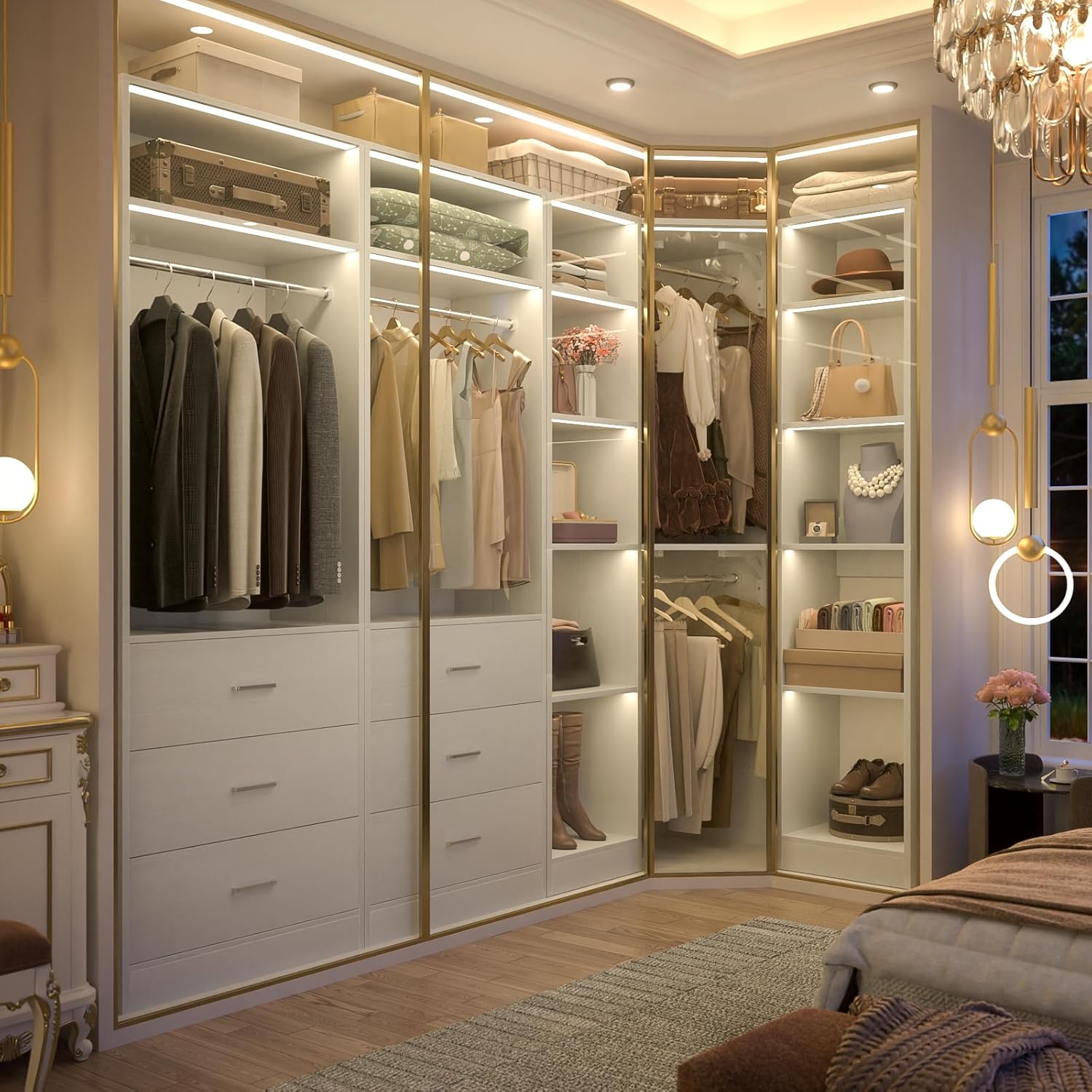 Step-by-step guide for Besiost corner closet system worth buying,should I buy a Besiost closet system,Besiost closet system pros and cons,best freestanding closet organizer,corner closet system vs built-in,Besiost closet honest opinion - complete tutorial