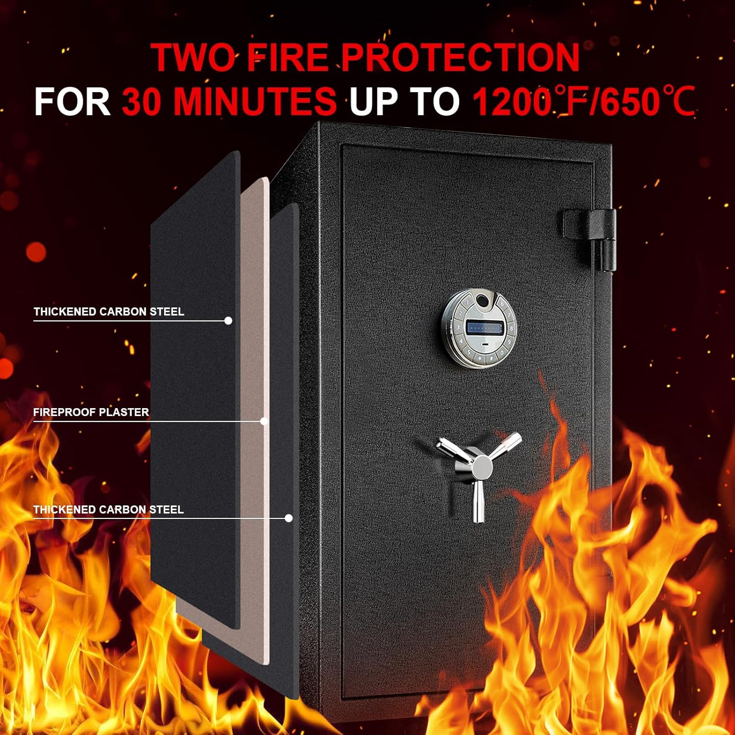 Reviews - Bioaeyok Fireproof Safe Worth Buying? Honest Pros & Cons Bioaeyok fireproof safe worth buying,Bioaeyok safe pros and cons,Bioaeyok vs SentrySafe,should I buy a Bioaeyok safe,best large biometric safe,Bioaeyok A3-85 honest opinion unboxing and complete package contents