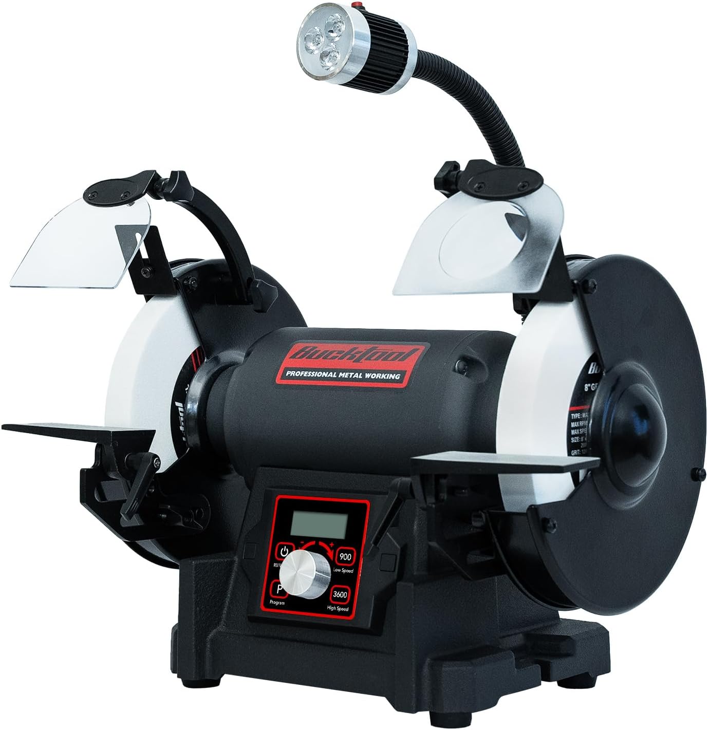 Bucktool 8 VFD bench grinder worth it,should I buy the Bucktool bench grinder,Bucktool vs other bench grinders,Bucktool 8 VFD pros cons,best variable speed bench grinder,Bucktool bench grinder honest opinion - detailed features and technical specifications