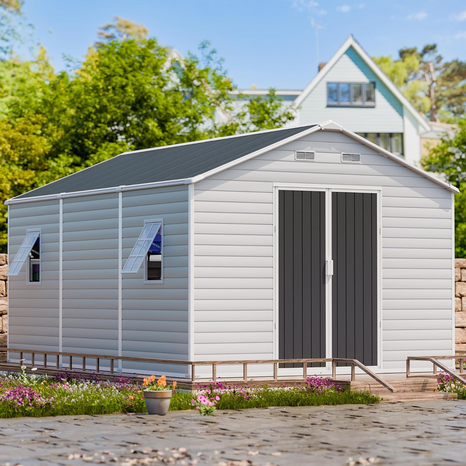 CDCASA 10x14 shed worth buying,should I buy CDCASA 10x14 shed,CDCASA shed pros cons,best large resin storage shed,10x14 waterproof shed worth it,CDCASA vs other resin sheds - detailed features and technical specifications