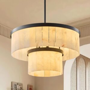 Image 1 of CEENWE alabaster chandelier worth it