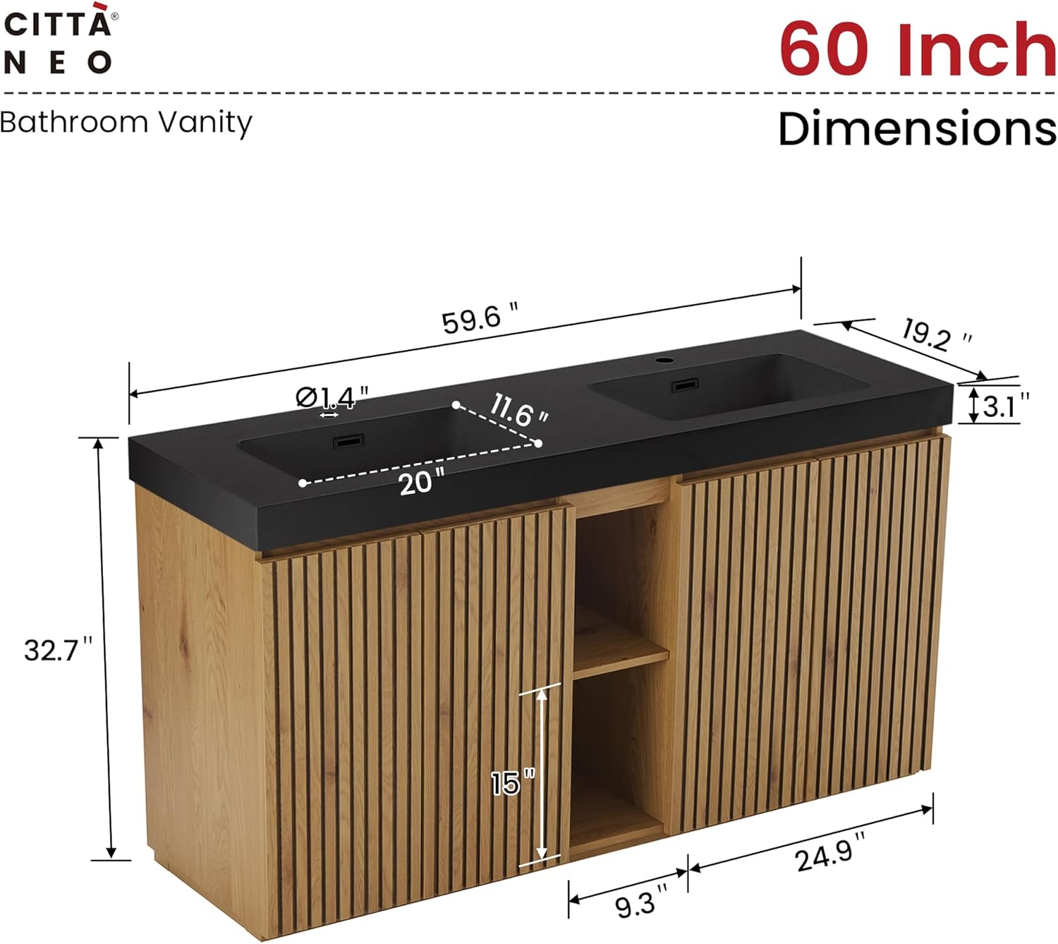 Reviews - CITTANEO 60 Inch Vanity Worth It? Honest Pros & Cons Analysis CITTANEO 60 inch vanity worth it,should I buy CITTANEO vanity,CITTANEO vs other vanities,CITTANEO vanity pros cons,best 60 inch double sink vanity,CITTANEO vanity honest assessment unboxing and complete package contents