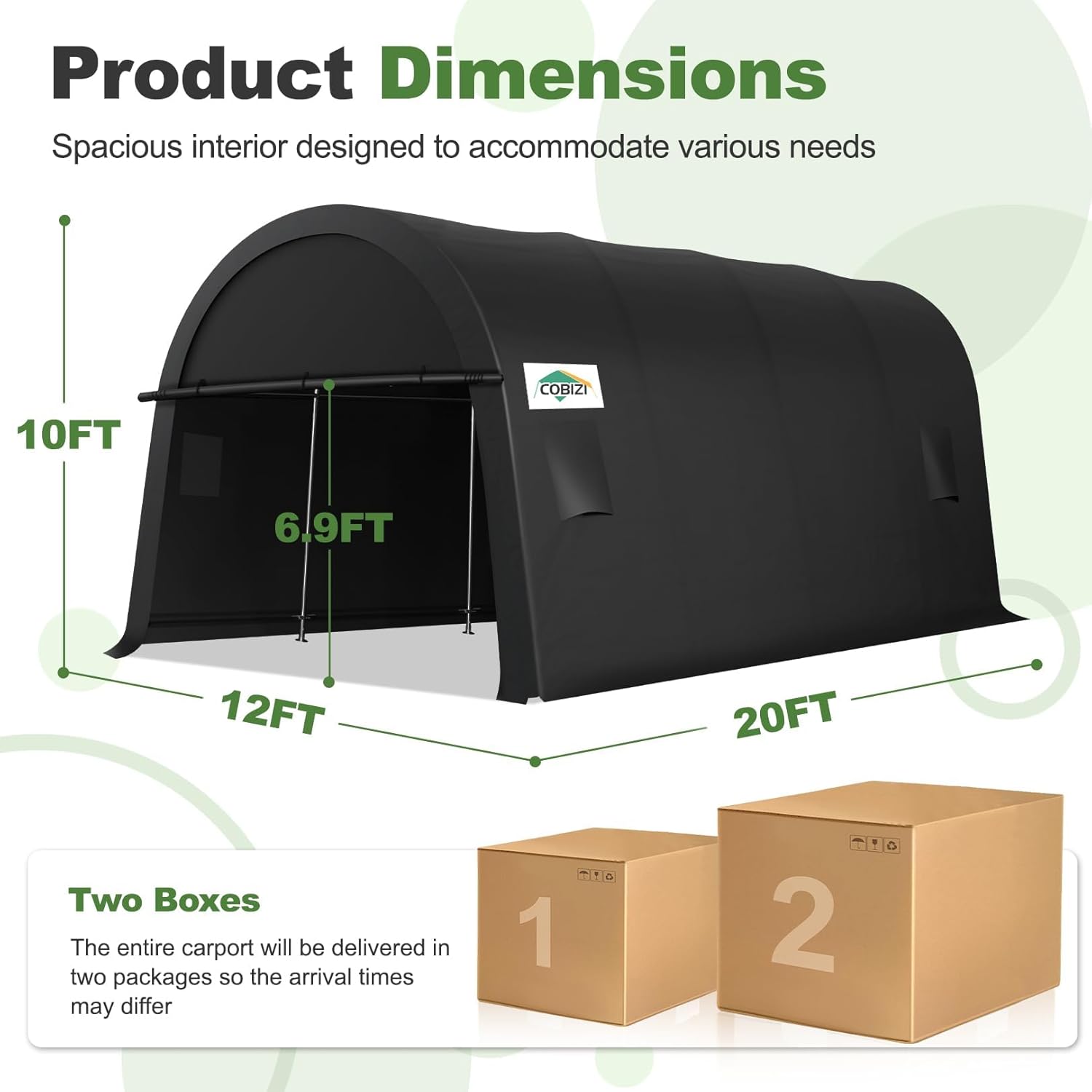 Step-by-step guide for COBIZI carport worth buying,should I buy a COBIZI carport,COBIZI carport pros and cons,best heavy duty portable garage,COBIZI vs other carports,is the COBIZI carport good - complete tutorial