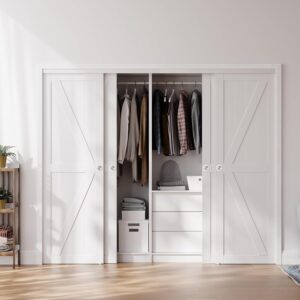Image 1 of COSHOMER sliding closet door honest