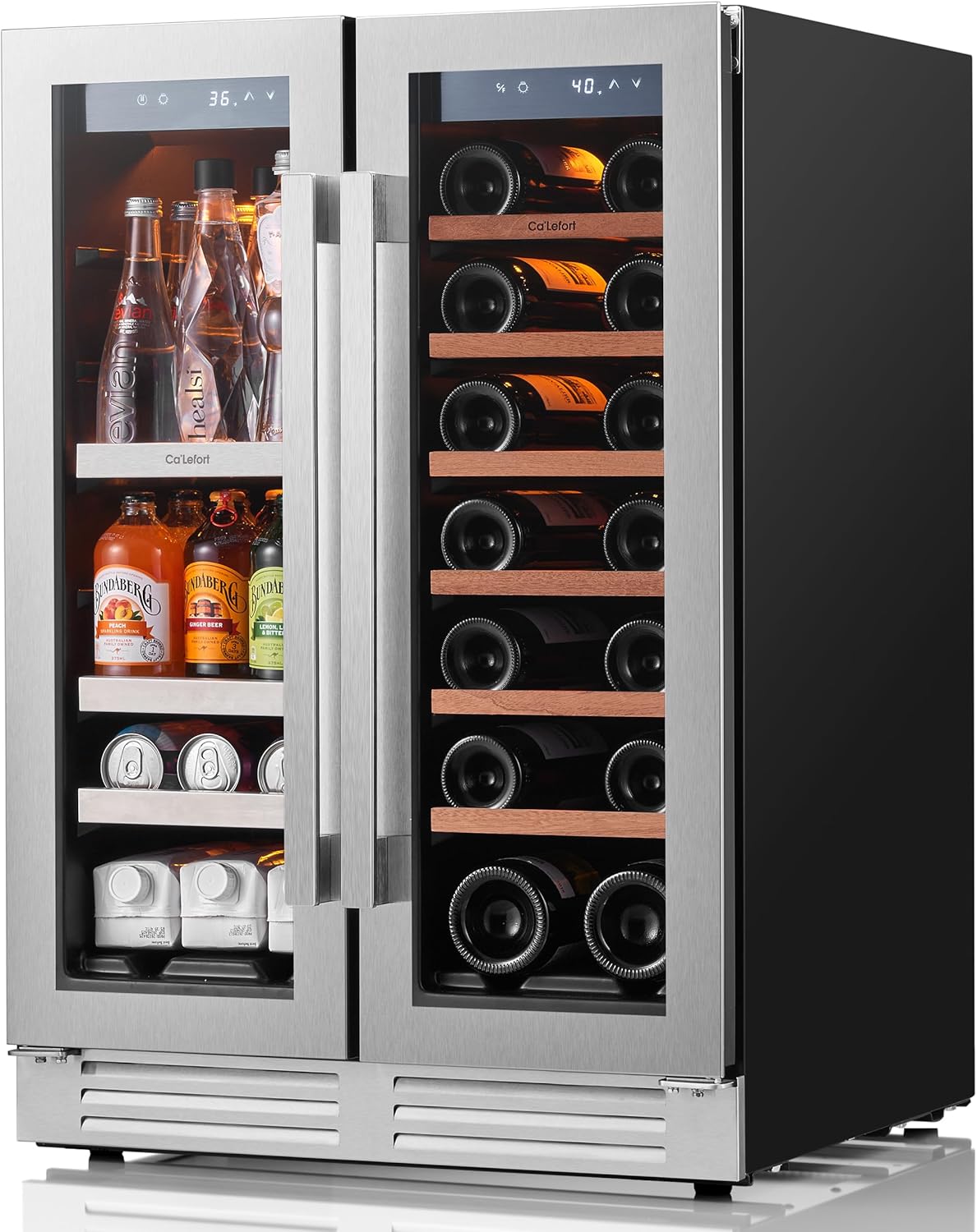 Ca'Lefort wine cooler worth it,should I buy Ca'Lefort wine cooler,Ca'Lefort vs other wine fridges,Ca'Lefort wine cooler pros cons,best dual zone wine cooler,Ca'Lefort 24 inch honest - detailed features and technical specifications