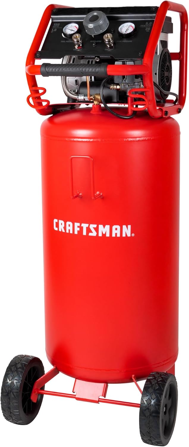 Reviews - Craftsman 26 Gallon Air Compressor Worth It? Honest Pros & Cons Image 1 of Craftsman 26 gallon air compressor worth it