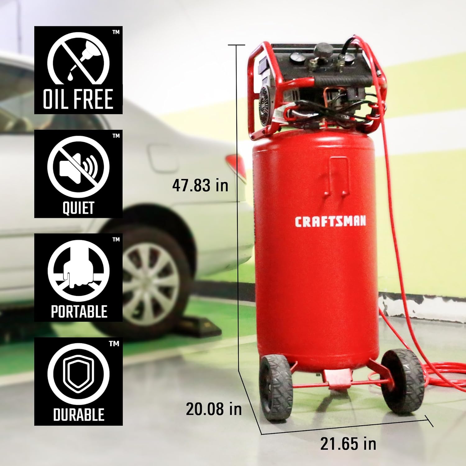 Reviews - Craftsman 26 Gallon Air Compressor Worth It? Honest Pros & Cons Craftsman 26 gallon air compressor worth it,Craftsman air compressor pros cons,best 26 gallon air compressor,should I buy Craftsman air compressor,Craftsman vs other air compressors,Craftsman CMXECXA3332643 honest performance testing and real-world results