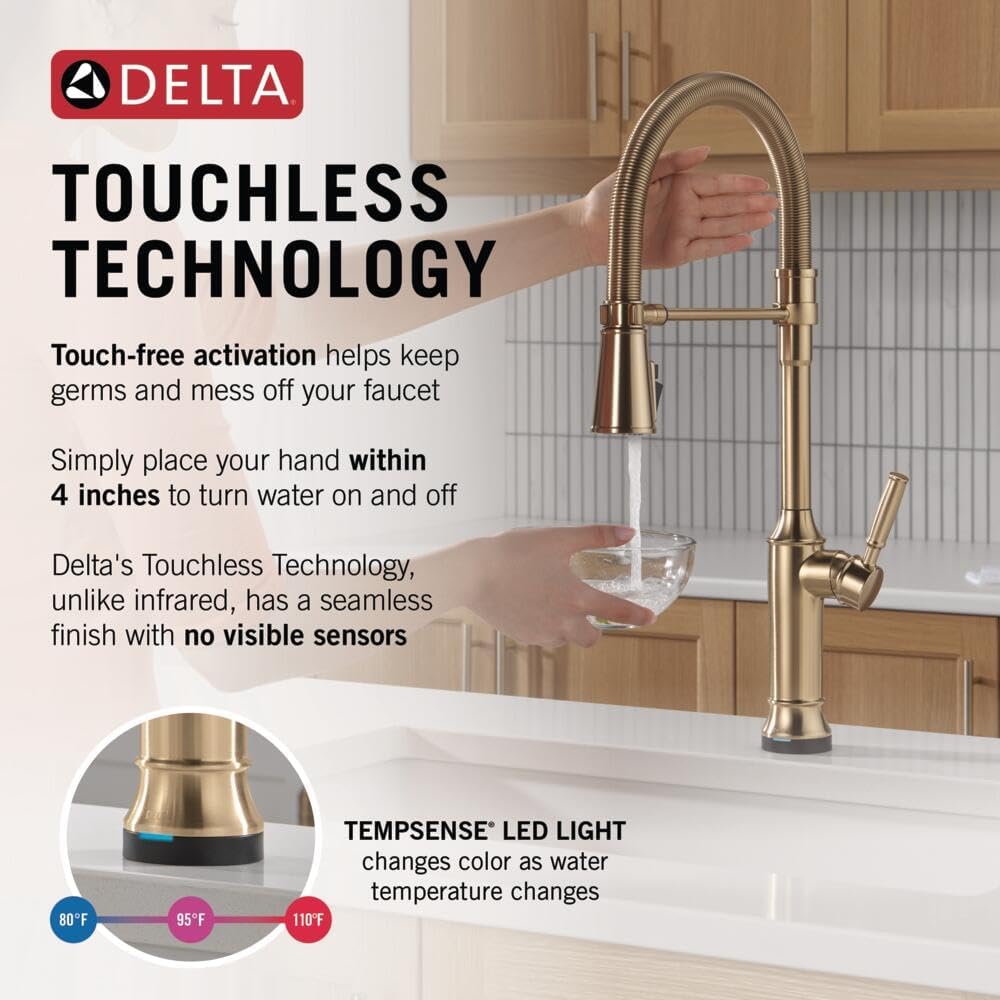 Delta Renaldi Touchless faucet worth it,Delta Renaldi Touchless pros cons,Delta Touch2O faucet honest,best touchless kitchen faucet,should I buy a Delta Renaldi,Delta Renaldi vs alternatives unboxing and complete package contents