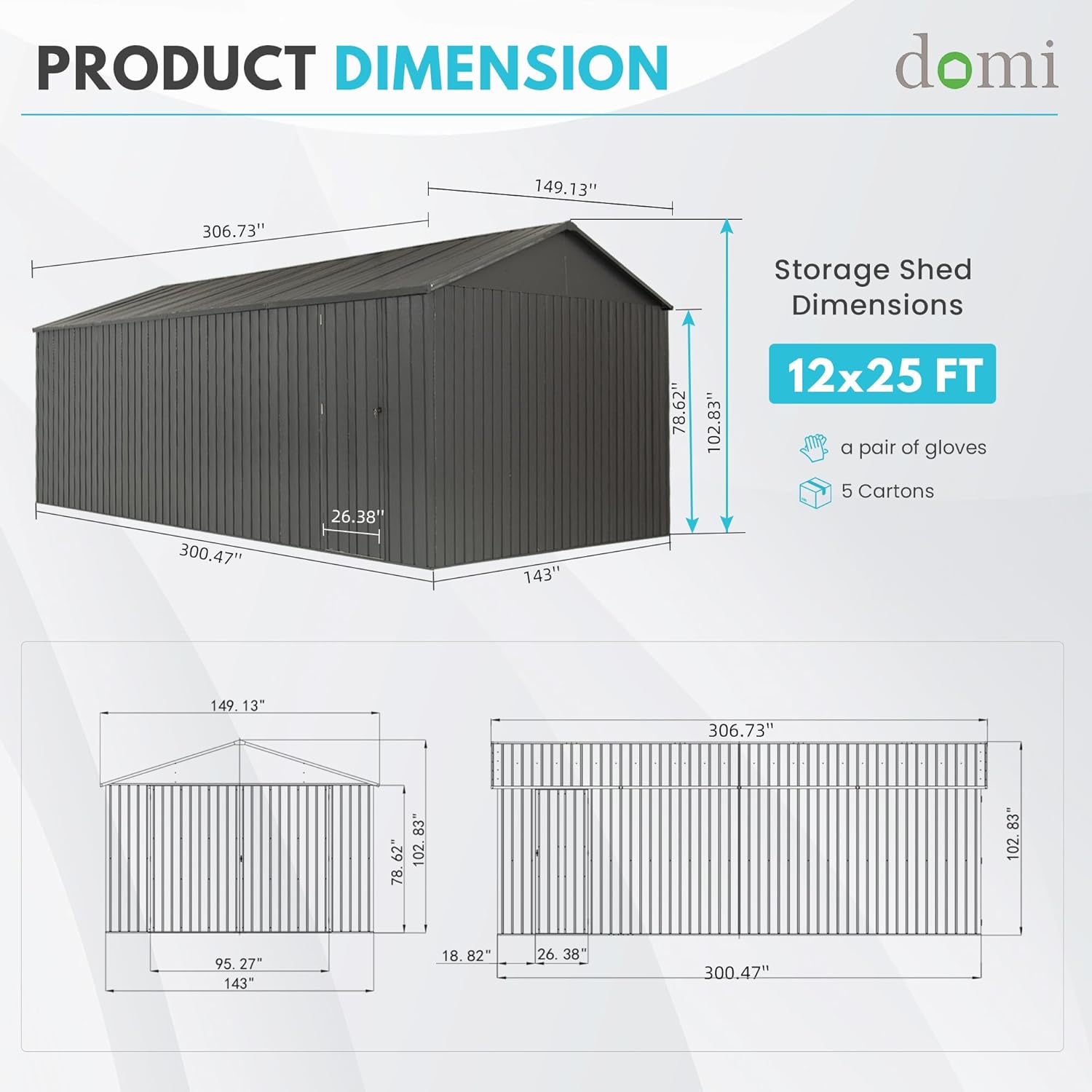 Reviews - Domi 12x25 Metal Garage Shed Worth It? Honest Pros & Cons Domi 12x25 metal garage shed worth it,should I buy Domi 12x25 garage shed,Domi 12x25 vs other carports,Domi 12x25 garage shed pros cons,best large metal garage shed,Domi 12x25 worth buying unboxing and complete package contents