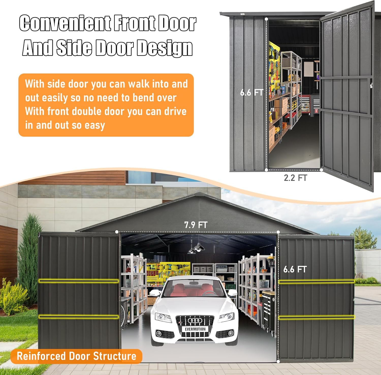 Domi 12x25FT Metal Garage Shed worth it,should I buy the Domi metal garage,Domi carport vs other brands,Domi 12x25 shed pros cons,best large metal car shelter,Domi outdoor living shed honest performance testing and real-world results