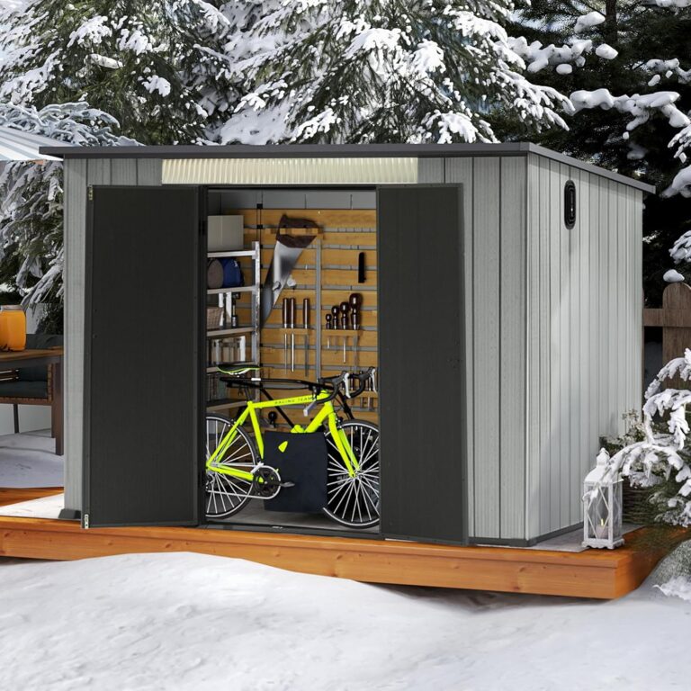 Reviews - Domi 6.2x9.3 FT Storage Shed Worth It? Our Honest Pros & Cons Image 1 of Domi 6.2x9.3 FT storage shed worth it