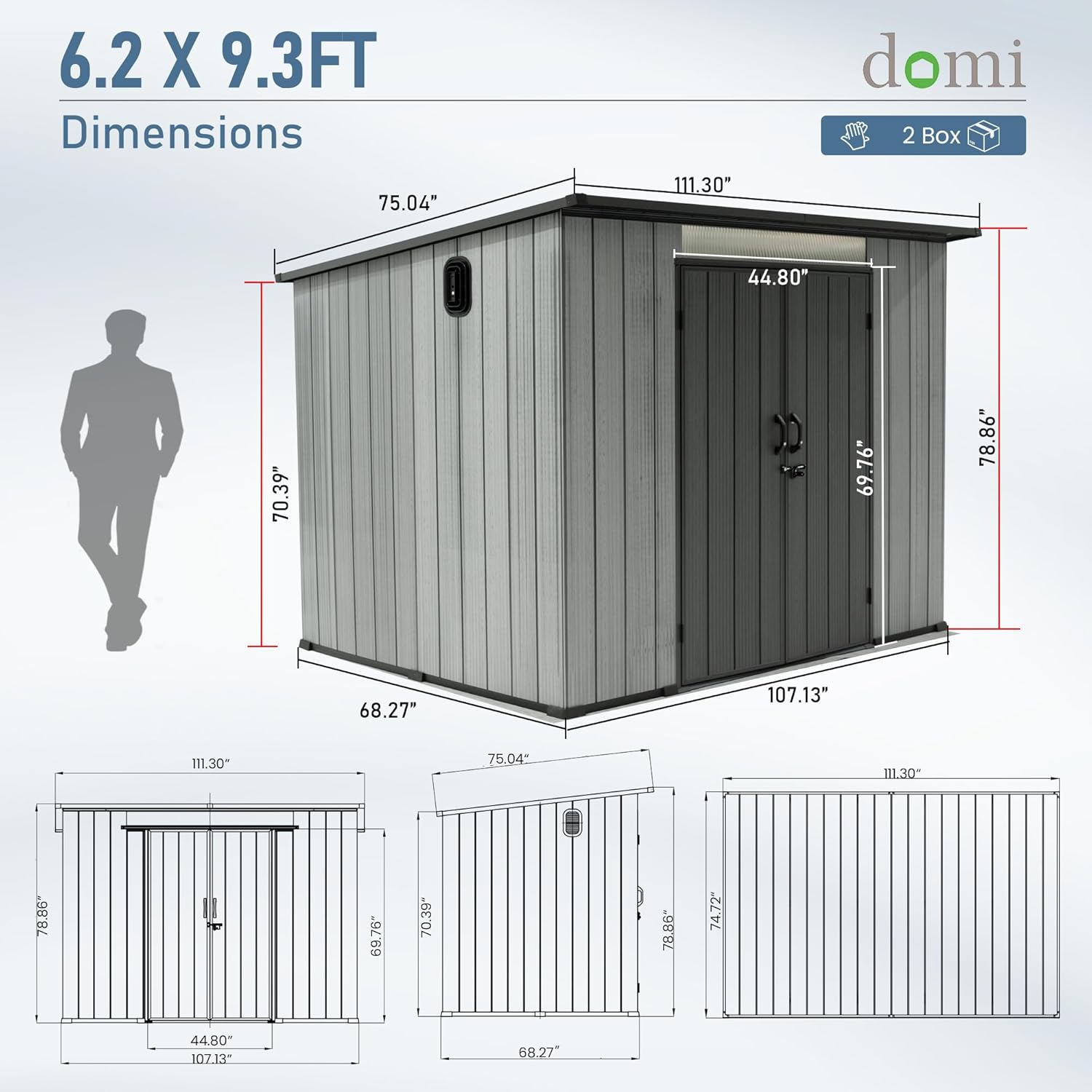 Reviews - Domi 6.2x9.3 FT Storage Shed Worth It? Our Honest Pros & Cons Domi 6.2x9.3 FT storage shed worth it,should I buy a Domi resin shed,Domi outdoor shed pros cons,best resin storage shed for lawn tools,Domi shed vs other brands,Domi 6.2x9.3 shed worth buying unboxing and complete package contents