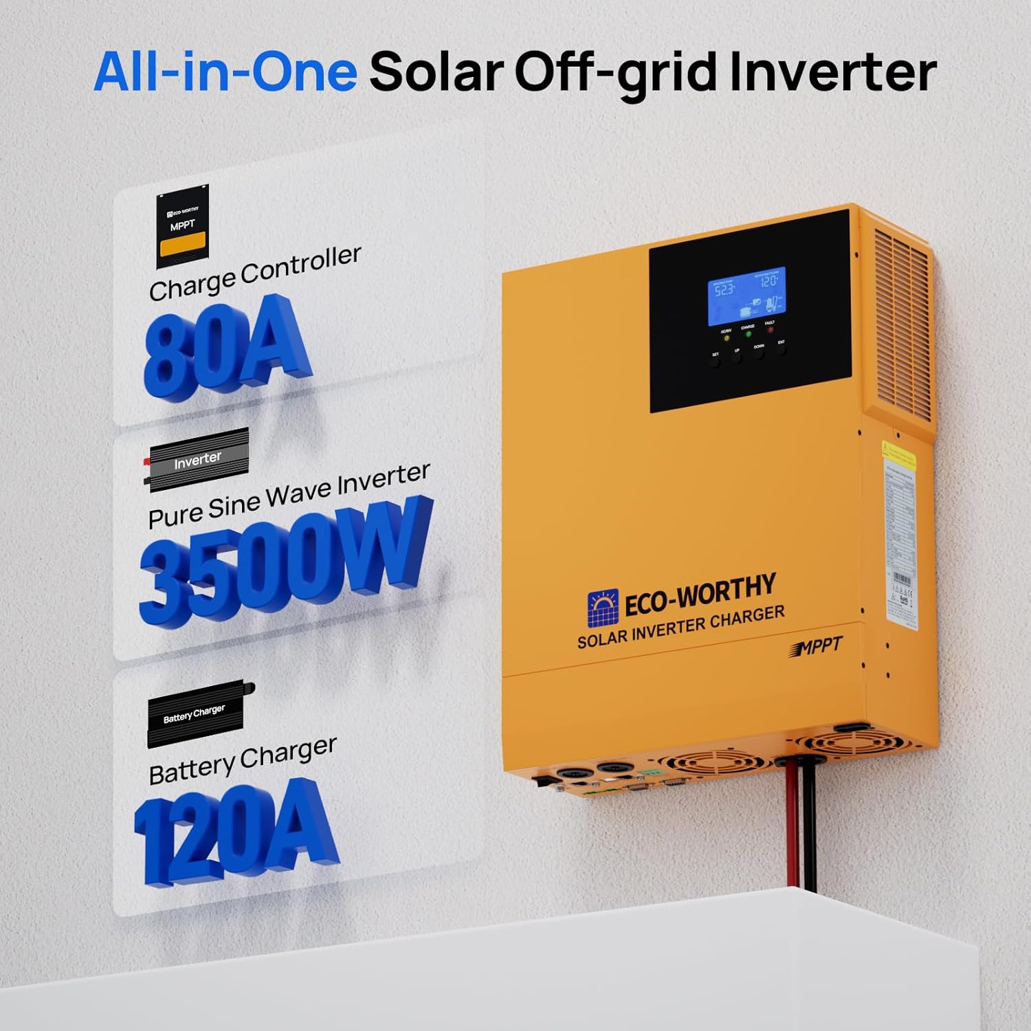 Reviews - ECO-WORTHY 3500W Inverter Worth It? Honest Pros & Cons Analysis ECO-WORTHY 3500W inverter worth it,should I buy ECO-WORTHY 3500W inverter,ECO-WORTHY 3500W inverter pros cons,best 48V solar inverter charger,ECO-WORTHY inverter vs alternatives,3500W solar inverter worth buying unboxing and complete package contents