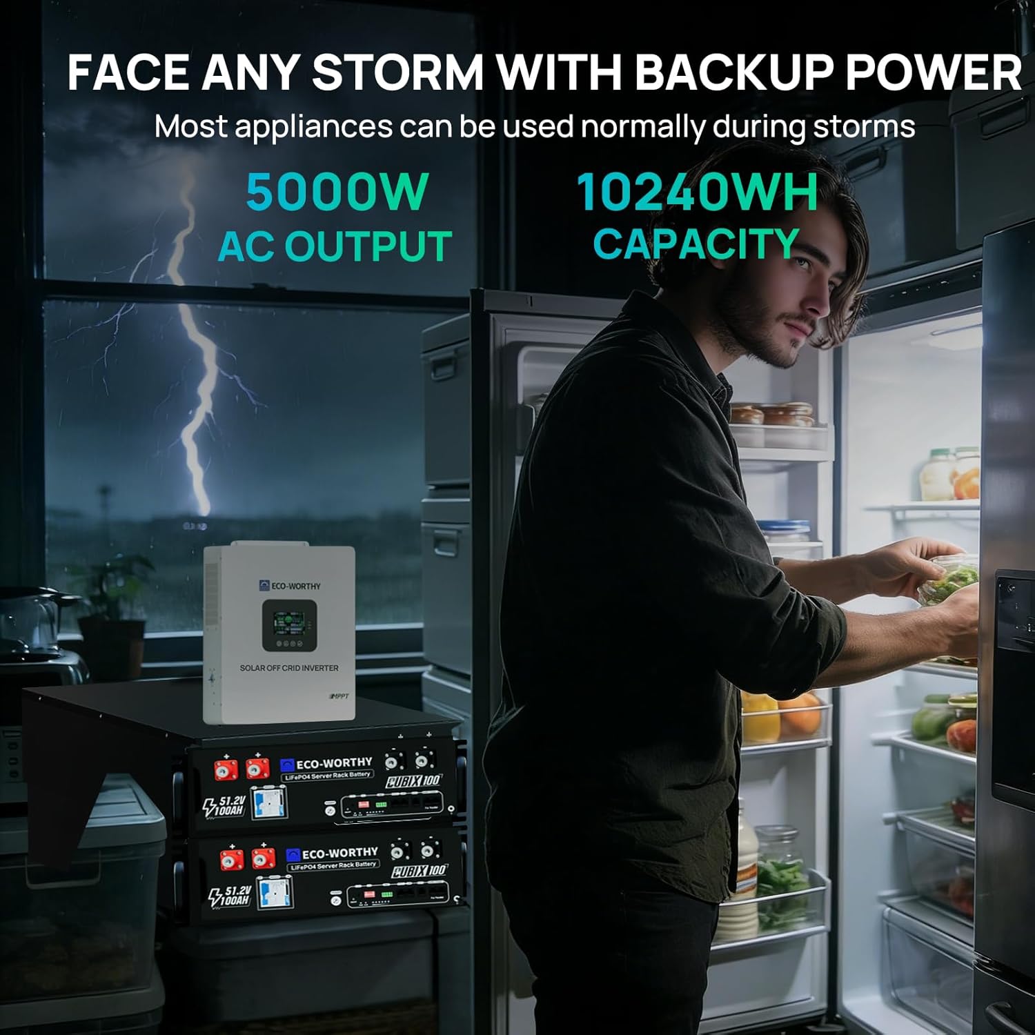 ECO-WORTHY home power station worth it,should I buy ECO-WORTHY power station,ECO-WORTHY vs other solar generators,ECO-WORTHY 10240Wh pros cons,best home backup power station,ECO-WORTHY 5000W inverter honest unboxing and complete package contents