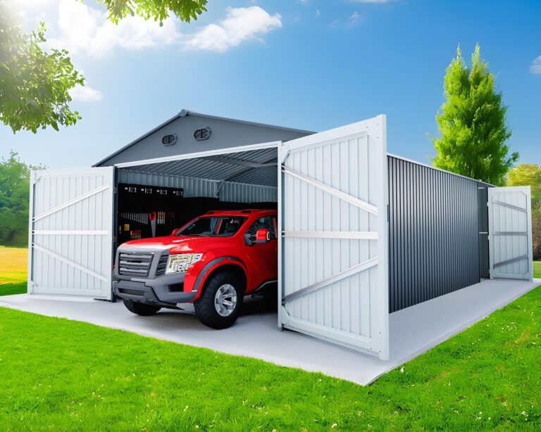Reviews - EPOFIT 20x13 ft Metal Shed Worth It? Honest Pros & Cons Image 1 of EPOFIT 20x13 ft metal shed worth it