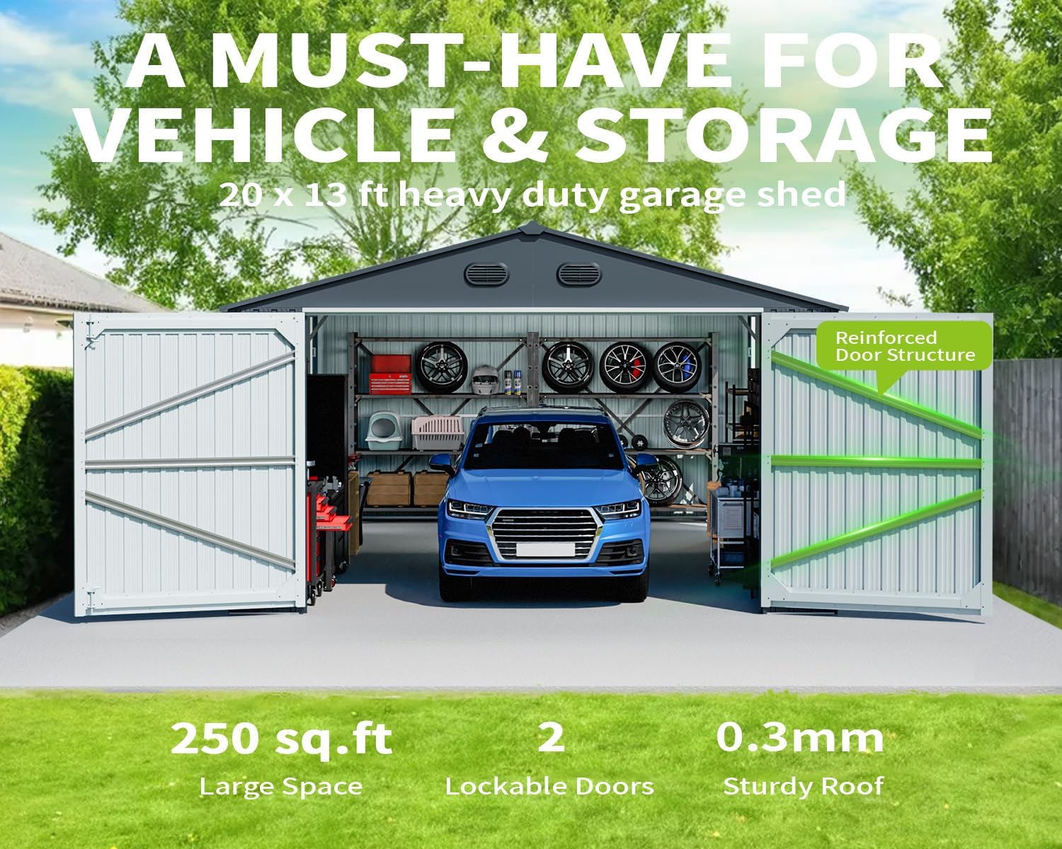 Reviews - EPOFIT 20x13 ft Metal Shed Worth It? Honest Pros & Cons EPOFIT 20x13 ft metal shed worth it,should I buy an EPOFIT metal shed,EPOFIT shed pros and cons,best large outdoor storage shed,EPOFIT metal shed vs competitors,large metal garden shed worth buying unboxing and complete package contents