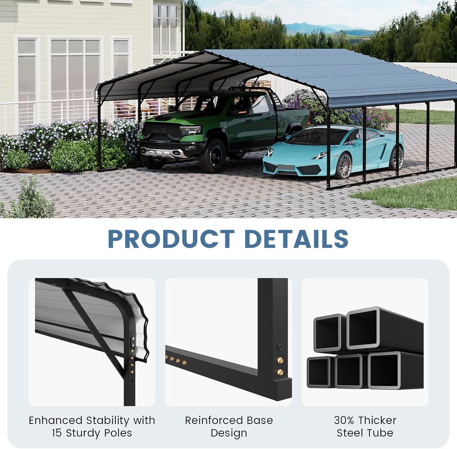 EROMMY 20x20 carport worth buying,should I buy EROMMY carport,EROMMY carport pros cons,best 20x20 metal carport,EROMMY vs other carports,heavy-duty carport worth it performance testing and real-world results