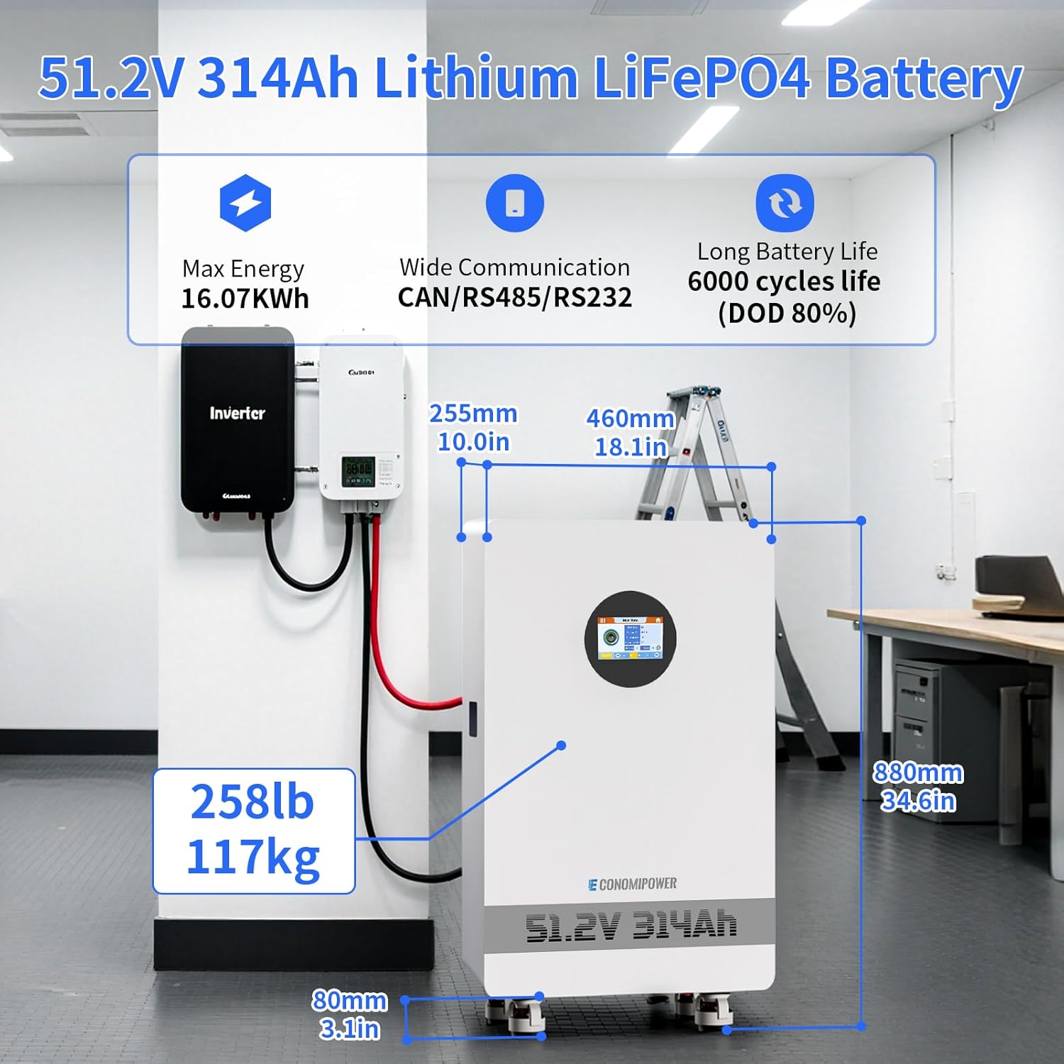Reviews - EconomiPower 48V 300Ah Battery Worth It? Honest Pros & Cons EconomiPower 48V 300Ah battery worth it,should I buy EconomiPower 48V battery,EconomiPower 48V 300Ah pros cons,best 48V LiFePO4 solar battery,48V 300Ah battery for home solar,EconomiPower battery vs alternatives unboxing and complete package contents
