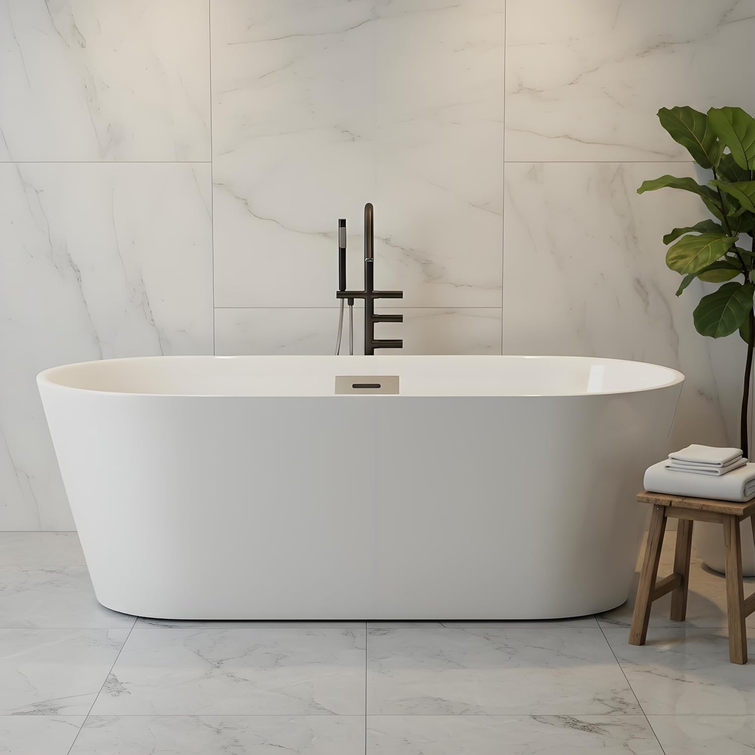 EliteEdge freestanding bathtub worth buying,best freestanding bathtub for soaking,EliteEdge tub pros and cons,should I buy a 67 inch freestanding tub,EliteEdge bathtub honest experience,freestanding bathtub vs built-in - detailed features and technical specifications