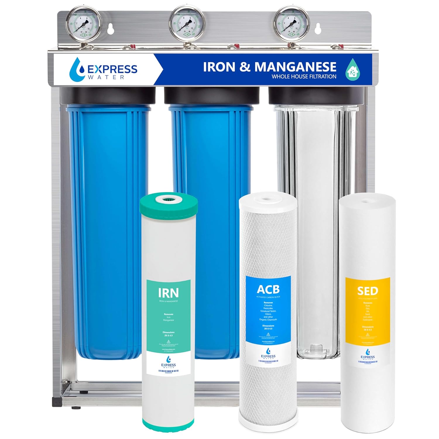 Express Water whole house filter worth it,should I buy Express Water whole house filter,Express Water whole house filter pros cons,best whole house water filtration system,Express Water vs other whole house filters,Express Water iron manganese filter honest - detailed features and technical specifications