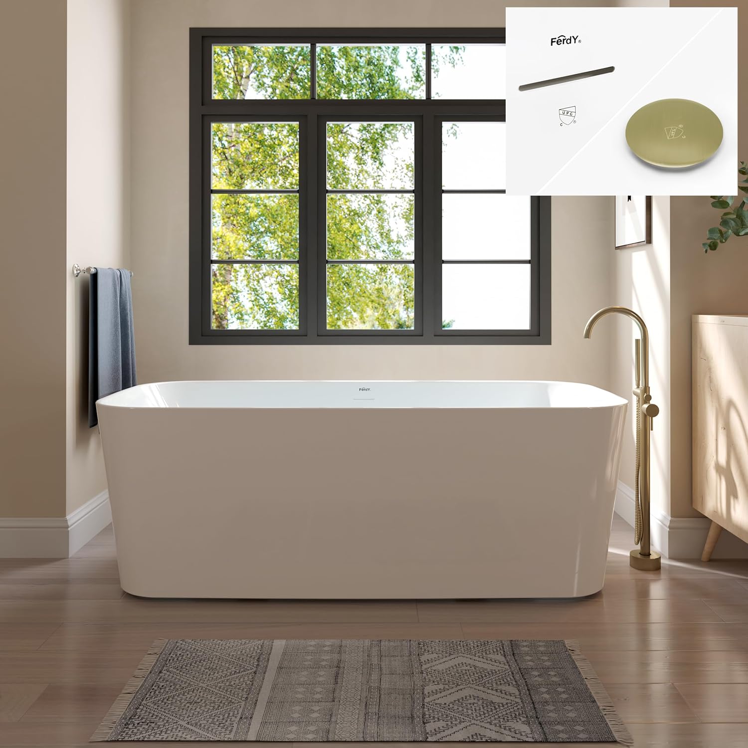 FerdY Maui 67 bathtub worth it,FerdY Maui 67 pros cons,FerdY Maui 67 vs alternatives,should I buy FerdY Maui bathtub,best acrylic freestanding tub,FerdY Maui 67 honest opinion - detailed features and technical specifications