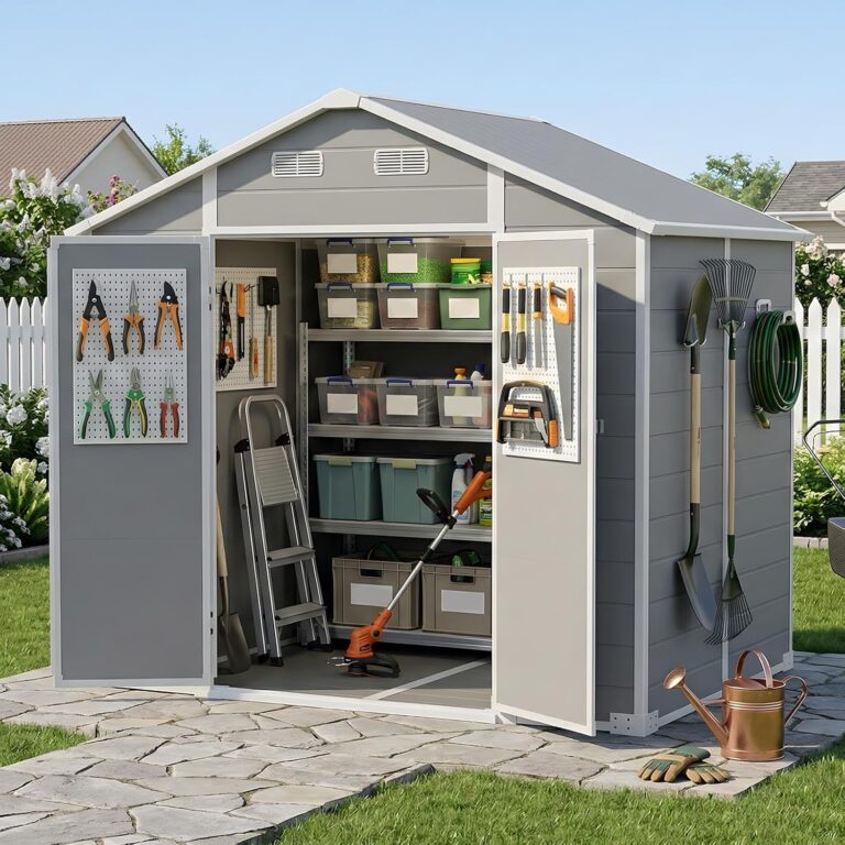 Reviews - GARDENWORK 8x6 Storage Shed Worth It? Honest Pros & Cons Analysis Image 1 of GARDENWORK 8x6 storage shed worth it