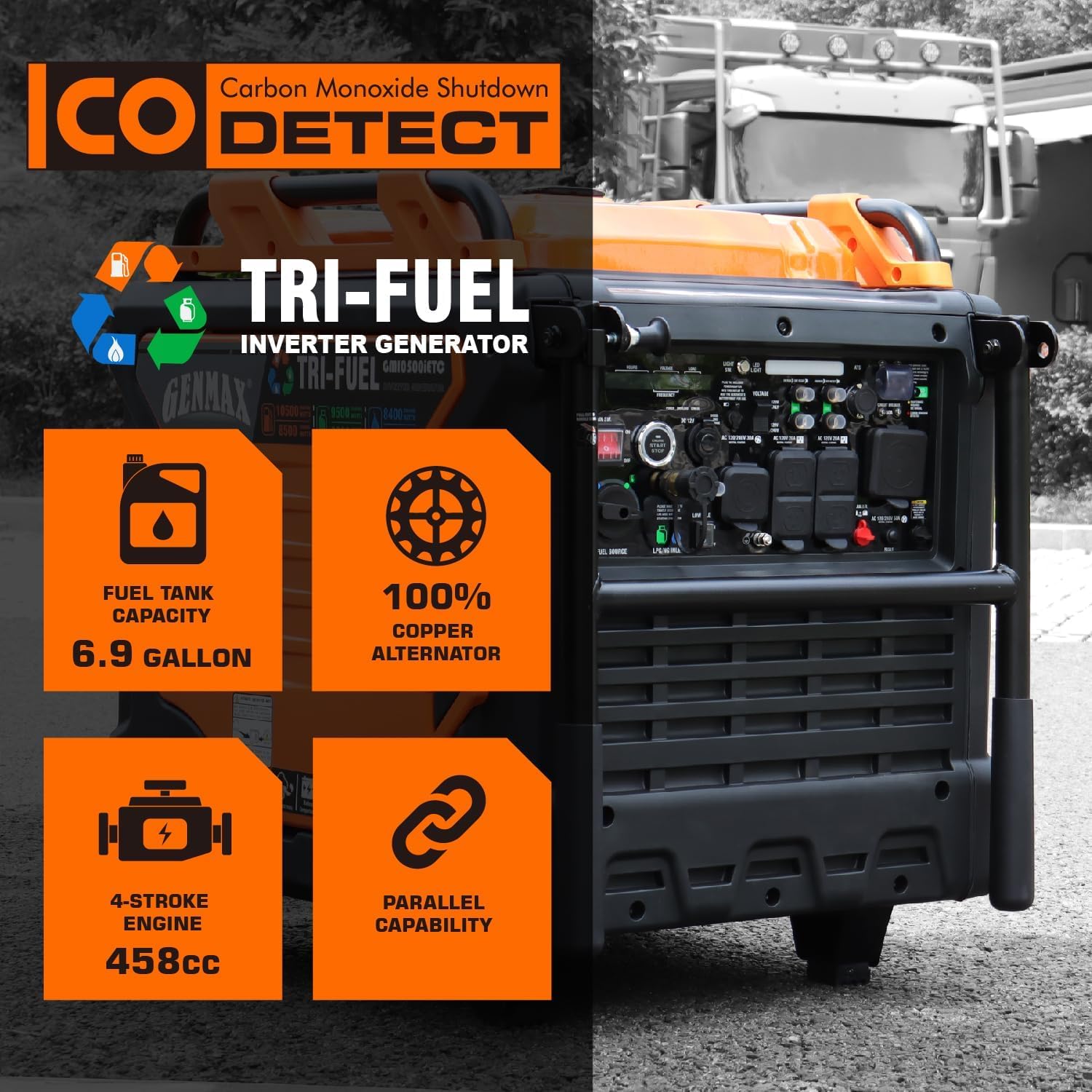 GENMAX 10500-watt tri fuel generator,should I buy GENMAX tri fuel generator,GENMAX 10500-watt vs alternatives,GENMAX tri fuel generator pros cons,GENMAX 10500-watt worth buying,best home backup generator performance testing and real-world results