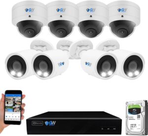 Image 1 of GW Security 8 channel 4K NVR system worth it