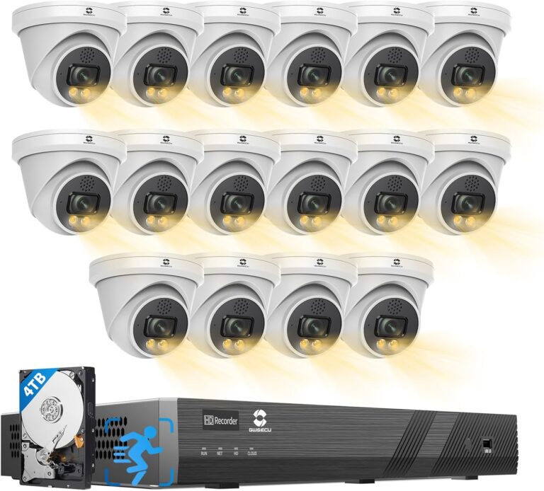 Image 1 of GWSECU 16 channel security camera system worth it