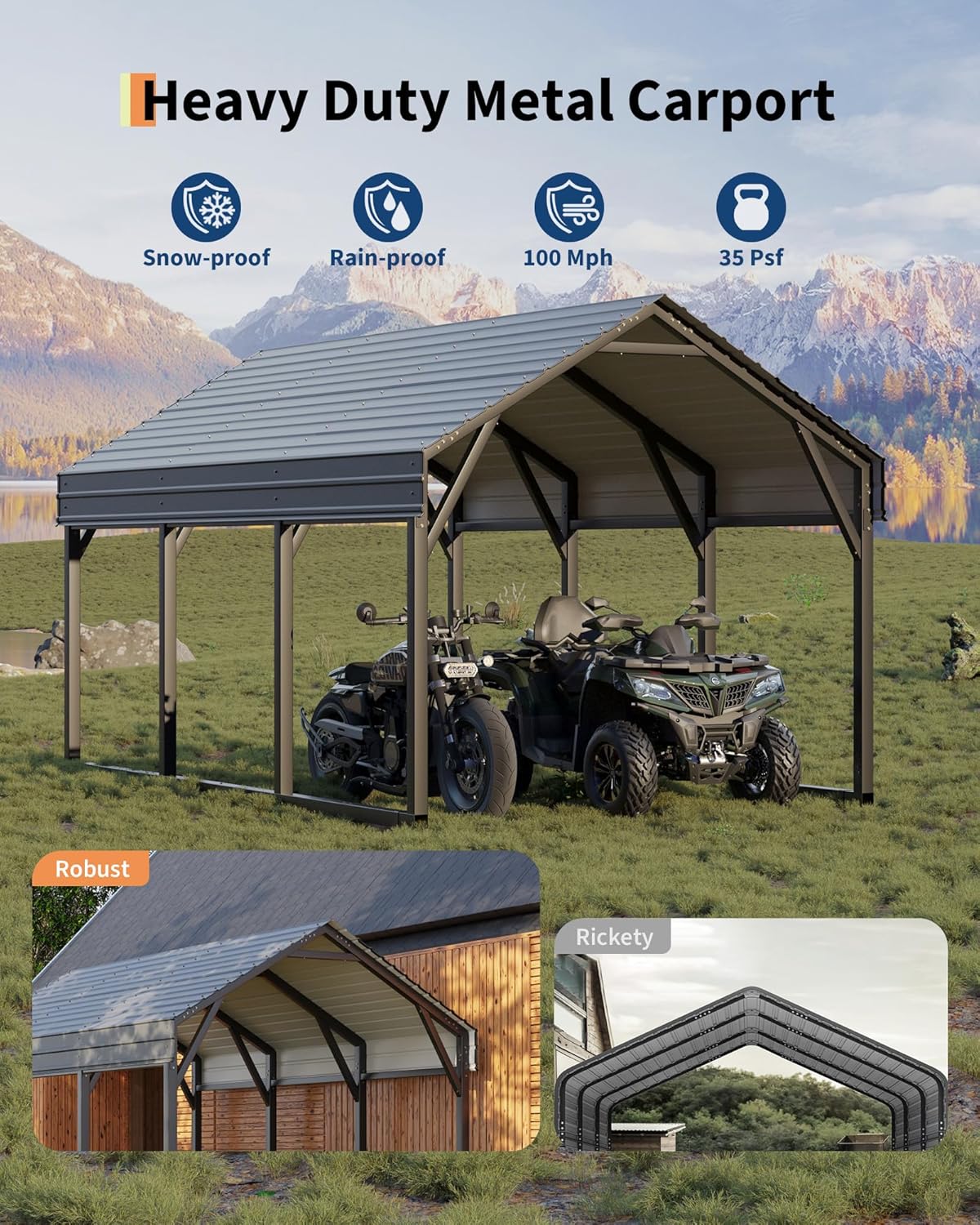 Step-by-step guide for GarveeLife 12x13 carport worth it,GarveeLife carport pros cons,best metal carport for permanent shelter,should I buy a GarveeLife carport,GarveeLife vs other carports,12x13 metal carport buying guide - complete tutorial