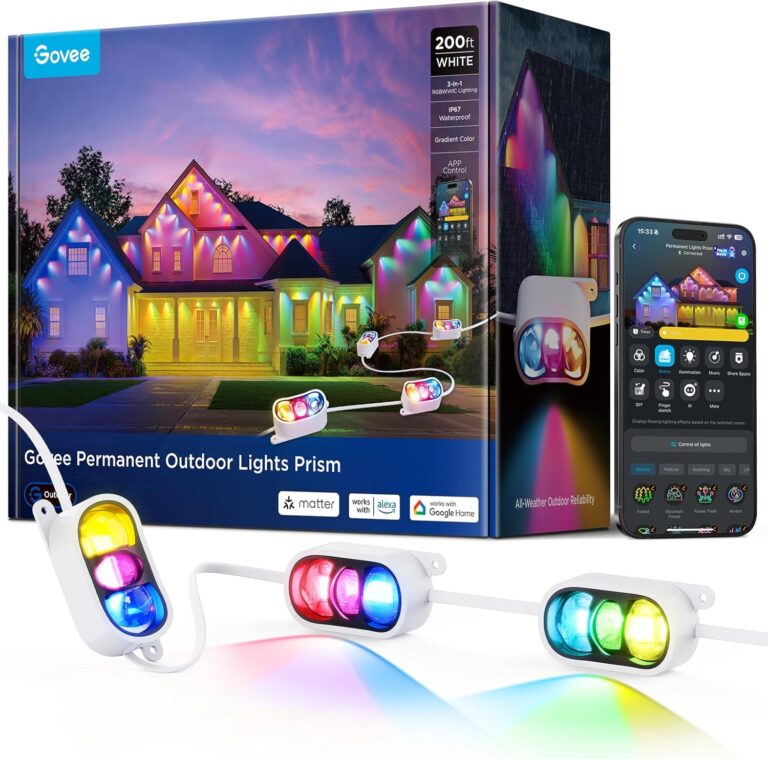 Image 1 of Govee Permanent Outdoor Lights worth it