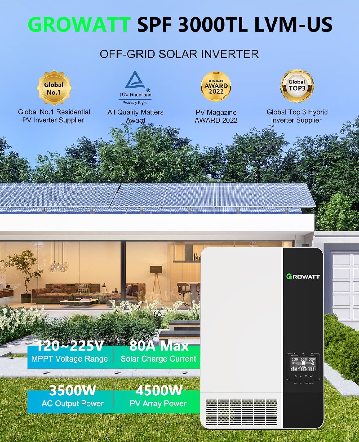 Growatt SPF 3500TL worth buying,should I buy Growatt SPF 3500TL,Growatt 3500W inverter pros cons,best off-grid solar inverter,Growatt SPF 3500TL vs alternatives,Growatt inverter honest analysis unboxing and complete package contents