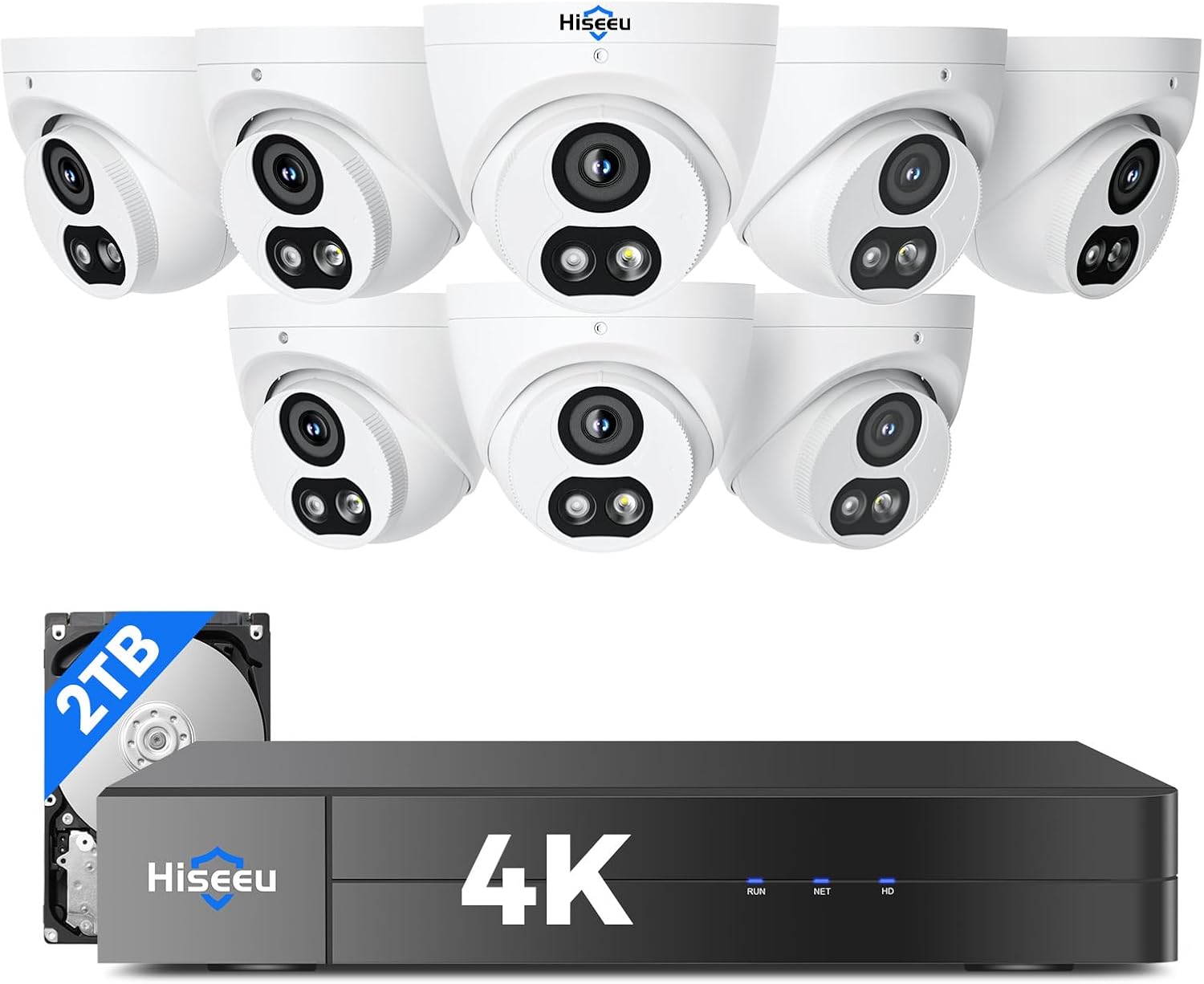 Hiseeu 4K security camera system worth it,should I buy Hiseeu 4K cameras,Hiseeu vs other security systems,Hiseeu 4K PoE pros cons,best 4K PoE camera system,Hiseeu 8 camera system honest - detailed features and technical specifications