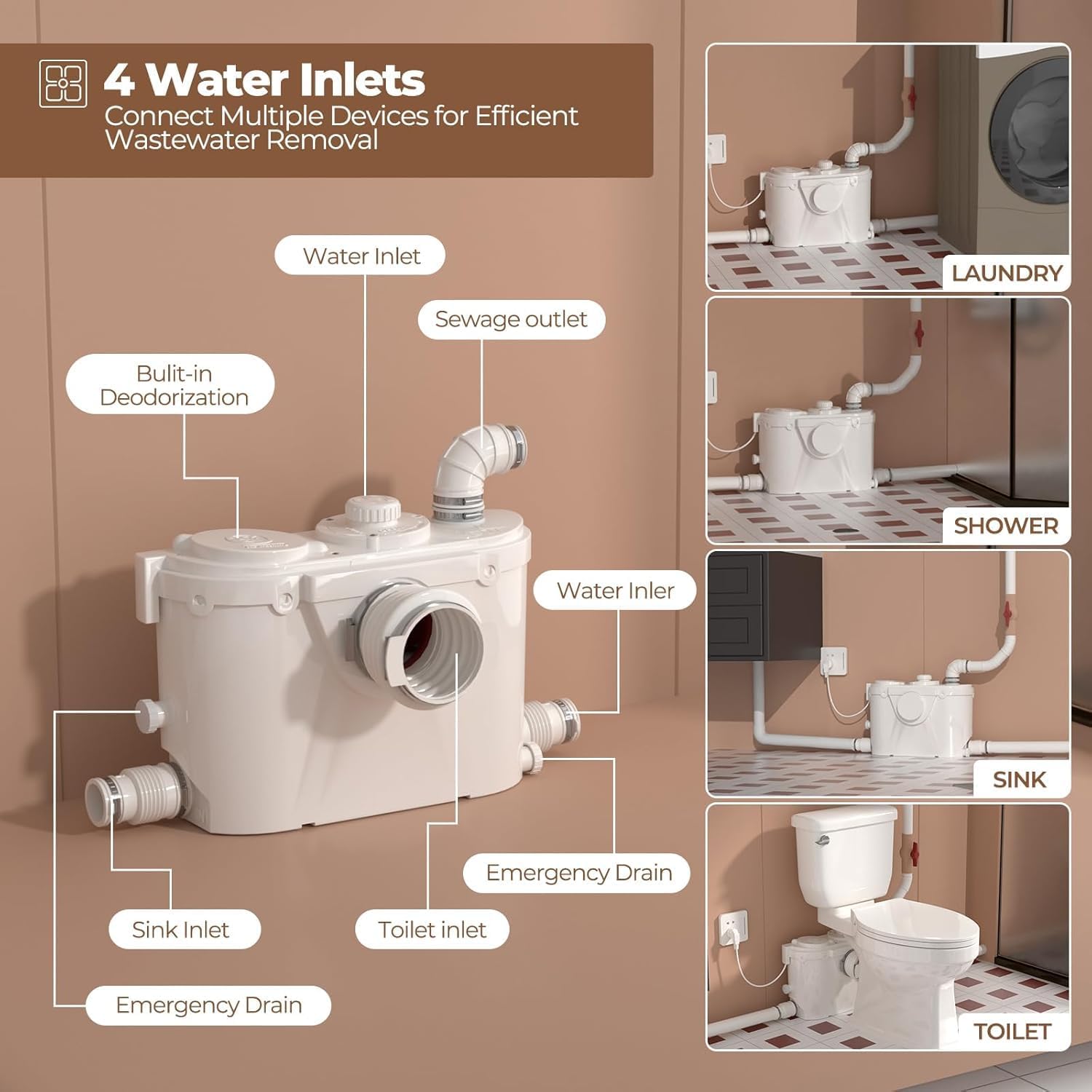 Reviews - INEFLO Upflush Toilet Worth Buying? Honest Pros & Cons INEFLO upflush toilet worth buying,should I buy an INEFLO macerating toilet,INEFLO 500W vs other upflush toilets,INEFLO upflush toilet pros cons,best basement macerating toilet system,INEFLO toilet complete kit details performance testing and real-world results