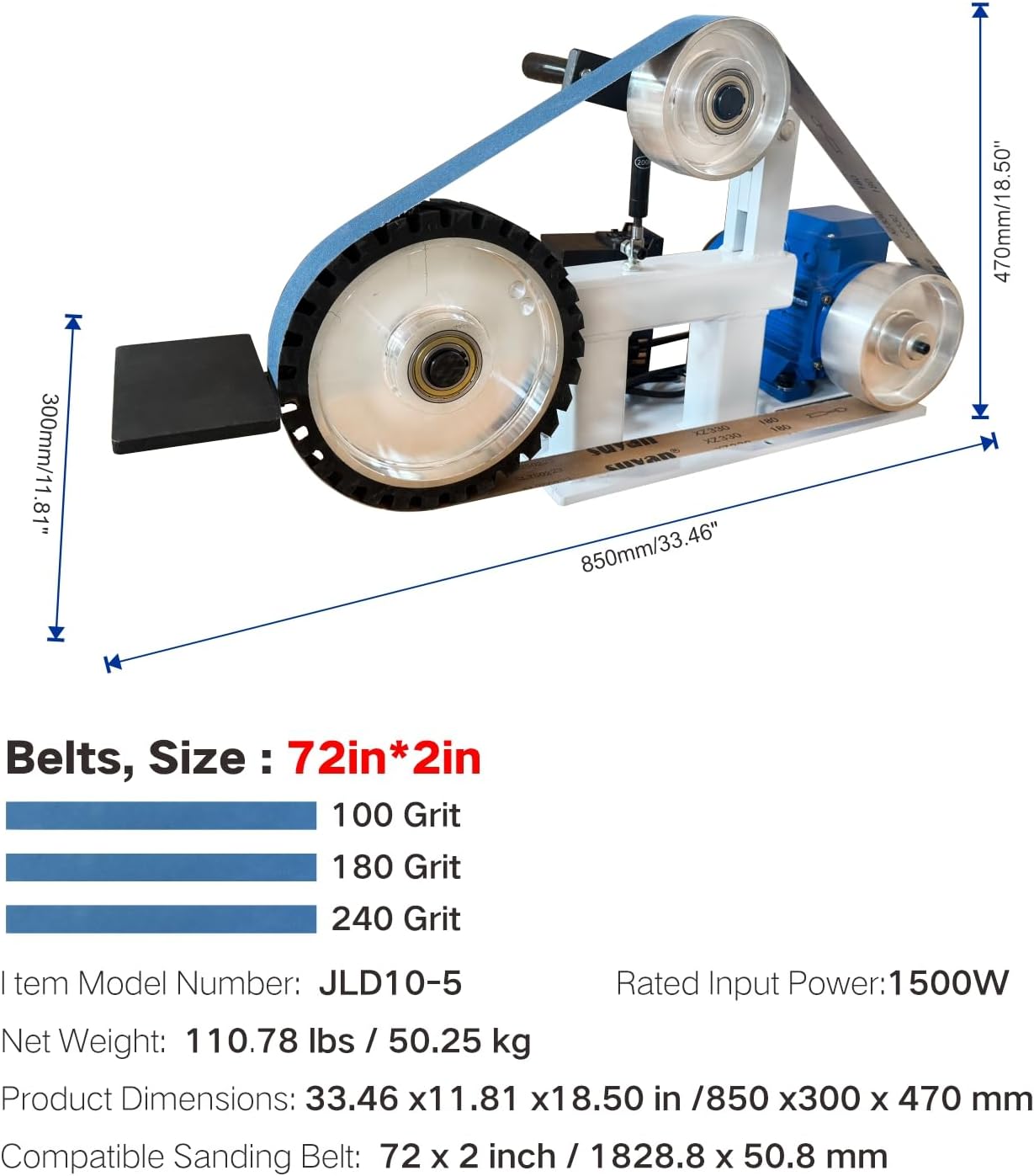 Jinlida JLD belt grinder worth it,should I buy Jinlida belt sander,Jinlida 2x72 vs competitors,Jinlida belt grinder pros cons,best 2x72 belt grinder for knife making,Jinlida JLD10-5 honest assessment unboxing and complete package contents