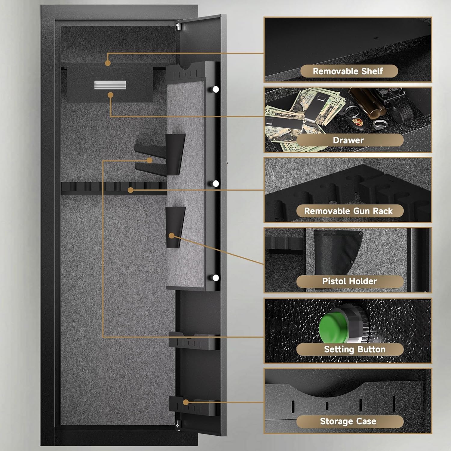 Step-by-step guide for KAER biometric gun safe worth it,should I buy KAER gun safe,KAER gun safe pros cons,best biometric gun cabinet,KAER vs Liberty safe,KAER fingerprint safe honest - complete tutorial