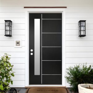 Image 1 of KHSHOW fiberglass front door worth buying
