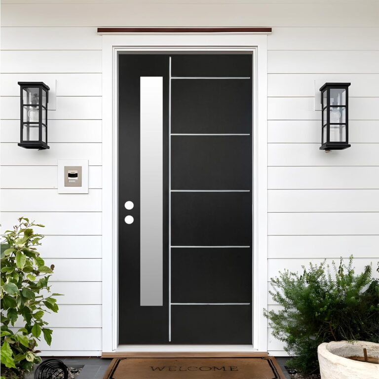 Reviews - KHSHOW Fiberglass Front Door Worth Buying? Our Honest Pros & Cons Image 1 of KHSHOW fiberglass front door worth buying