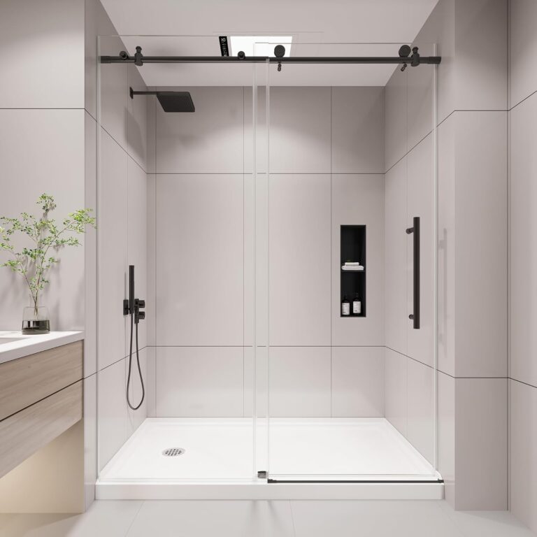 Image 1 of KPUY frameless shower door worth it