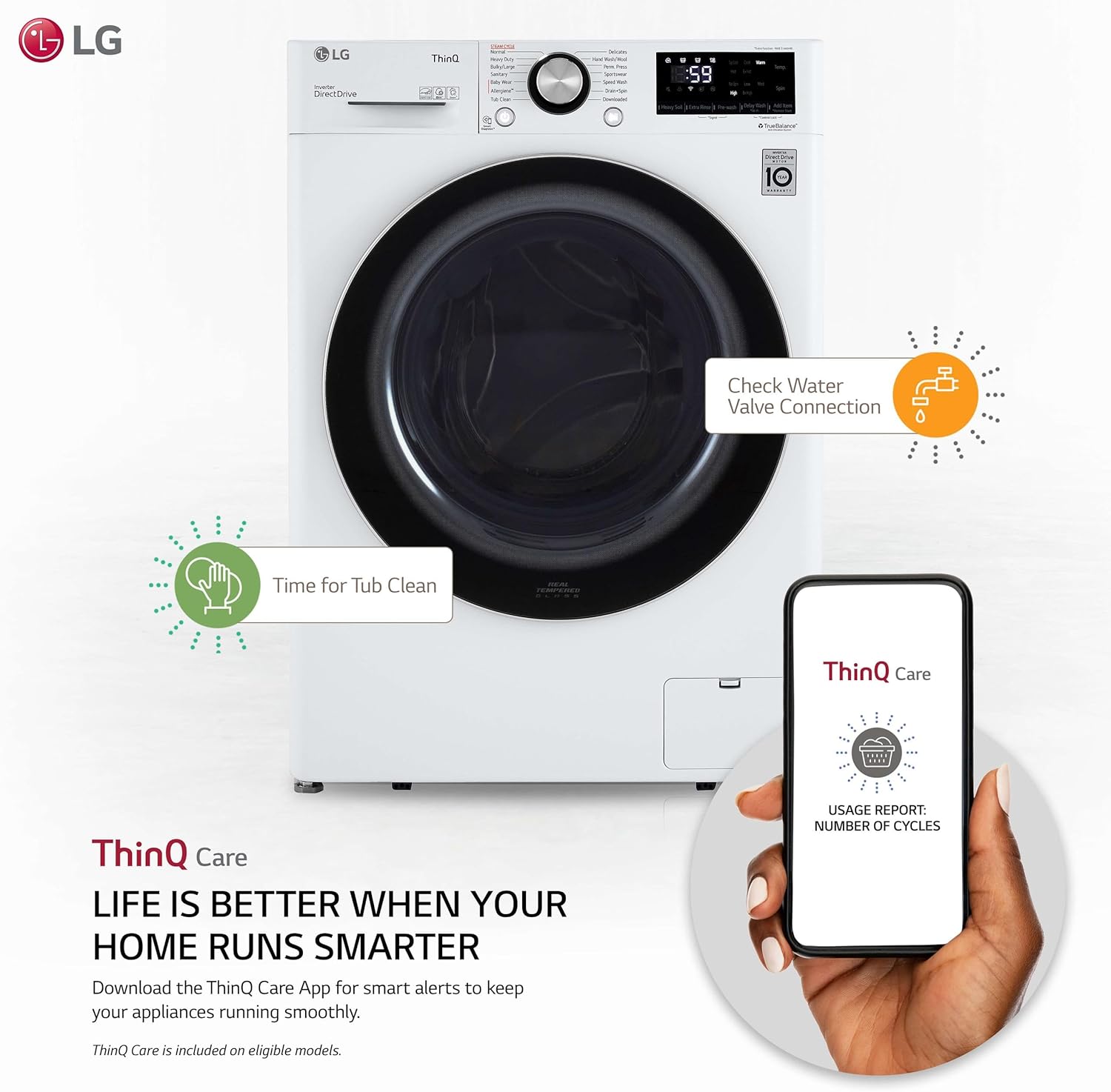 LG compact front load washer worth it,should I buy LG compact washer,LG WM1455HWA pros cons,best compact front load washer,LG stackable washer honest,LG AI fabric sensor worth buying unboxing and complete package contents