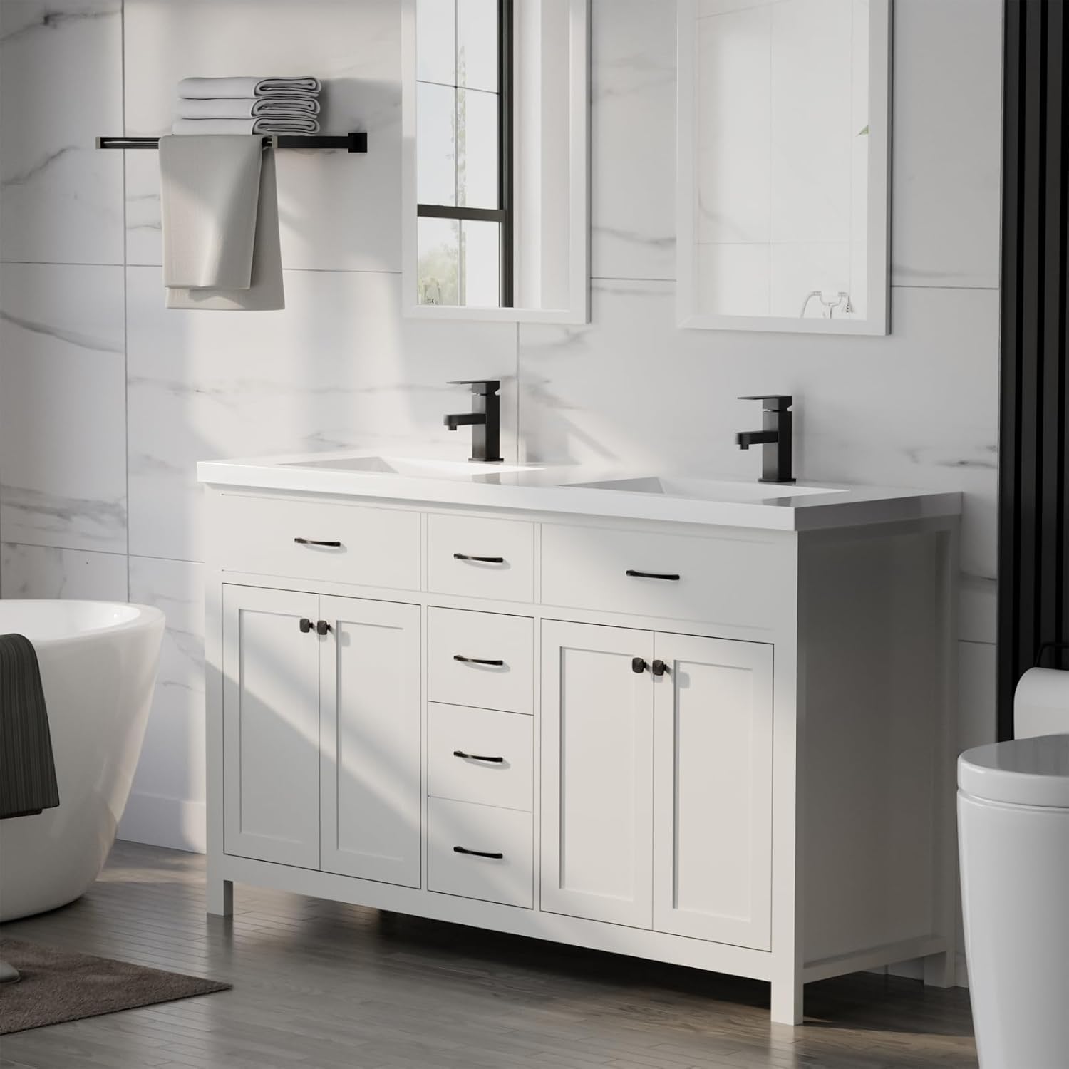 Reviews - LUCKWIND 60 Bathroom Vanity Worth It? Honest Pros & Cons Analysis LUCKWIND 60 bathroom vanity worth it,LUCKWIND vanity pros cons,should I buy LUCKWIND bathroom vanity,LUCKWIND 60 vs other vanities,LUCKWIND vanity honest opinion,best 60-inch bathroom vanity combo performance testing and real-world results