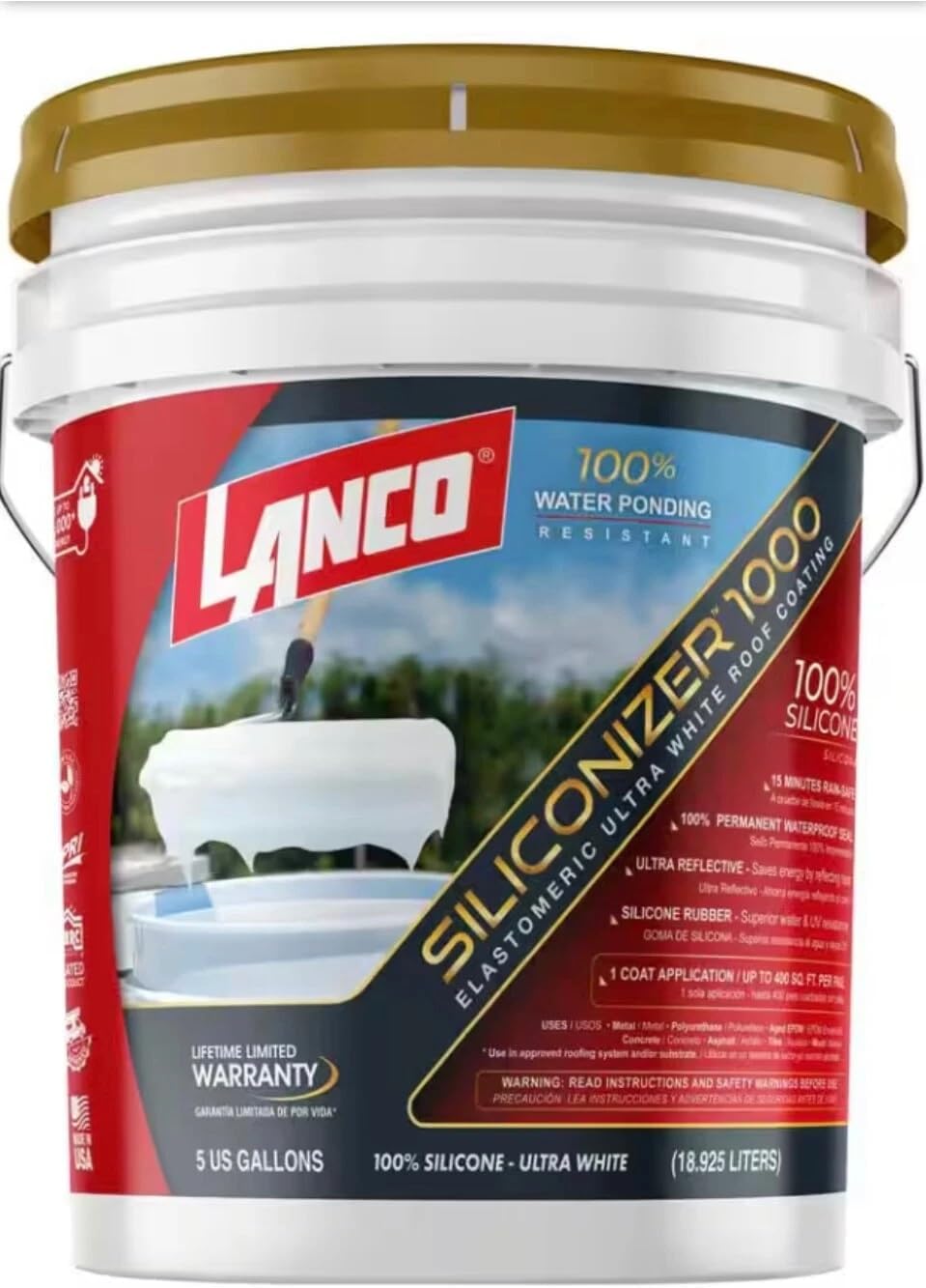 Lanco Siliconizer 1000 worth buying,should I buy Lanco Siliconizer 1000,Lanco Siliconizer 1000 pros cons,best silicone roof coating,Lanco Siliconizer 1000 vs alternatives,Lanco roof sealant honest - detailed features and technical specifications