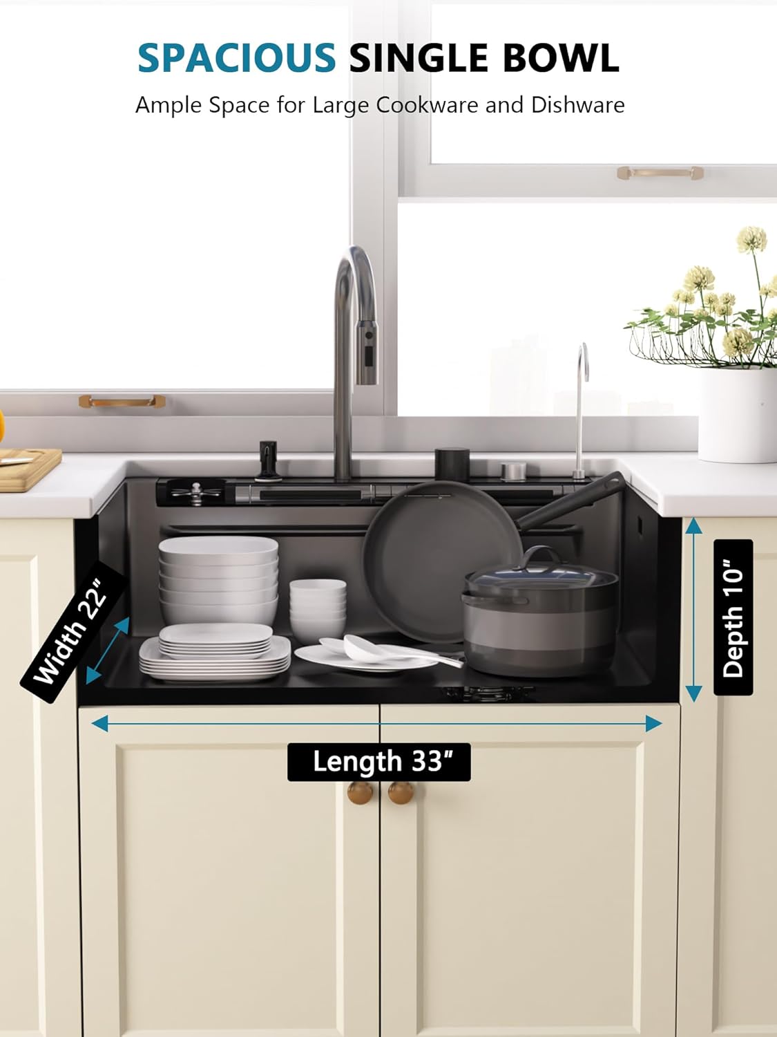Lefton waterfall kitchen sink worth it,should I buy Lefton kitchen sink,Lefton KS2207L-PRO pros cons,best waterfall kitchen sink,Lefton sink vs alternatives,Lefton temperature display sink unboxing and complete package contents