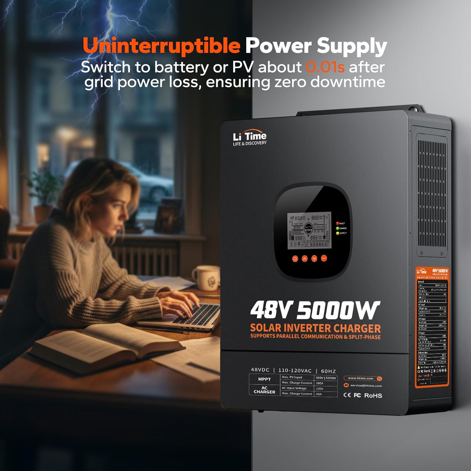 LiTime 5000W solar inverter worth it,LiTime 5000W inverter pros cons,best 48V hybrid solar inverter,LiTime 5000W inverter honest analysis,should I buy LiTime solar inverter,LiTime inverter vs alternatives performance testing and real-world results